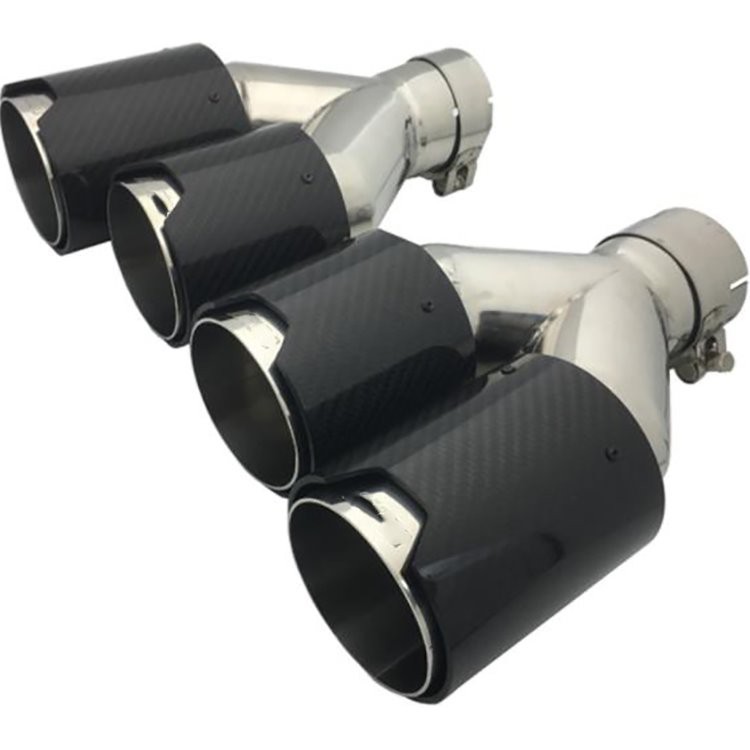 Car Dual Exhaust Pipe