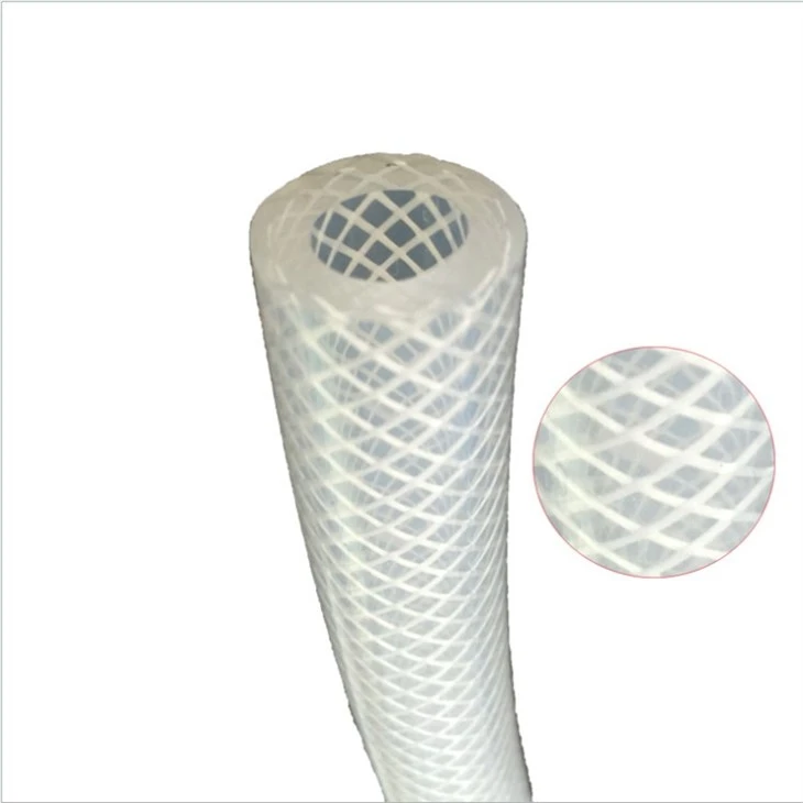 platium cure silicone hose with polyester-4