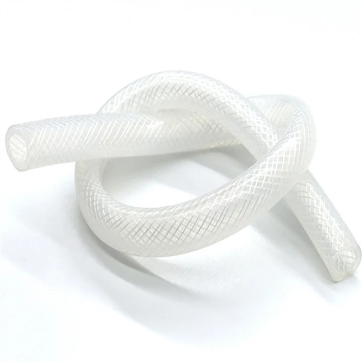platium cure silicone hose with polyester-5