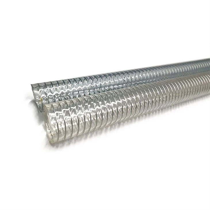 spiral spring central pvc steel felixable hose-3