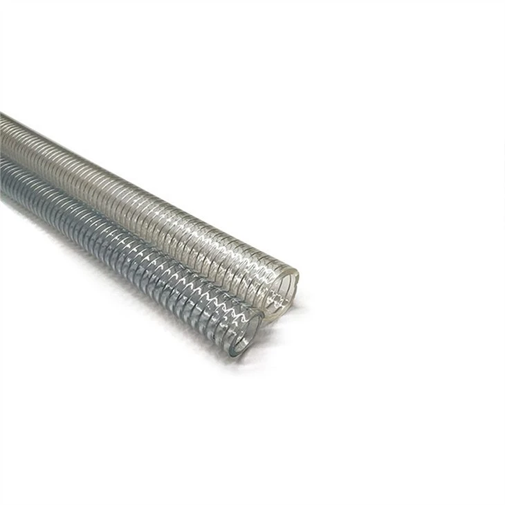 spiral spring central pvc steel felixable hose-4